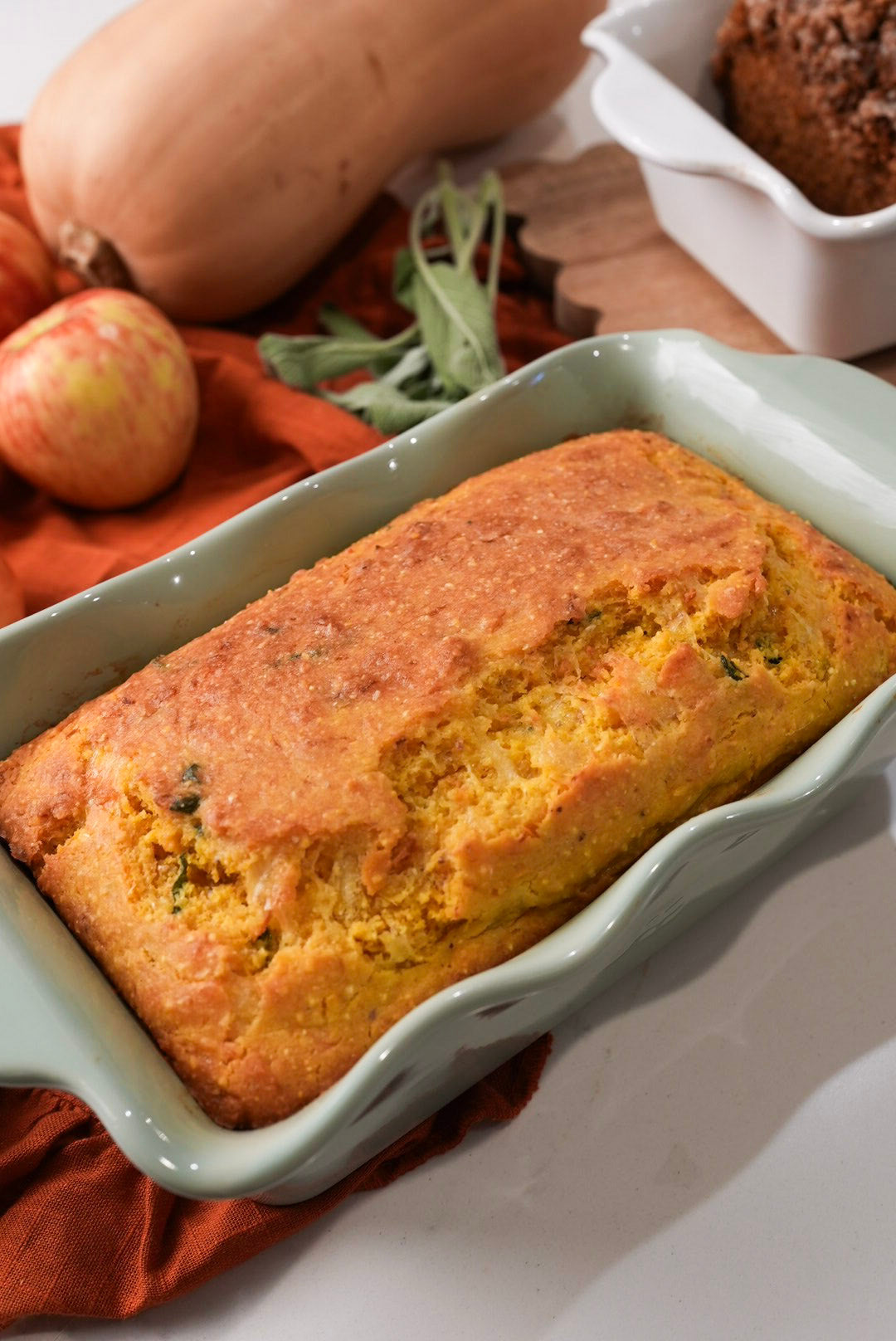 Butternut Squash & Sage Cornbread