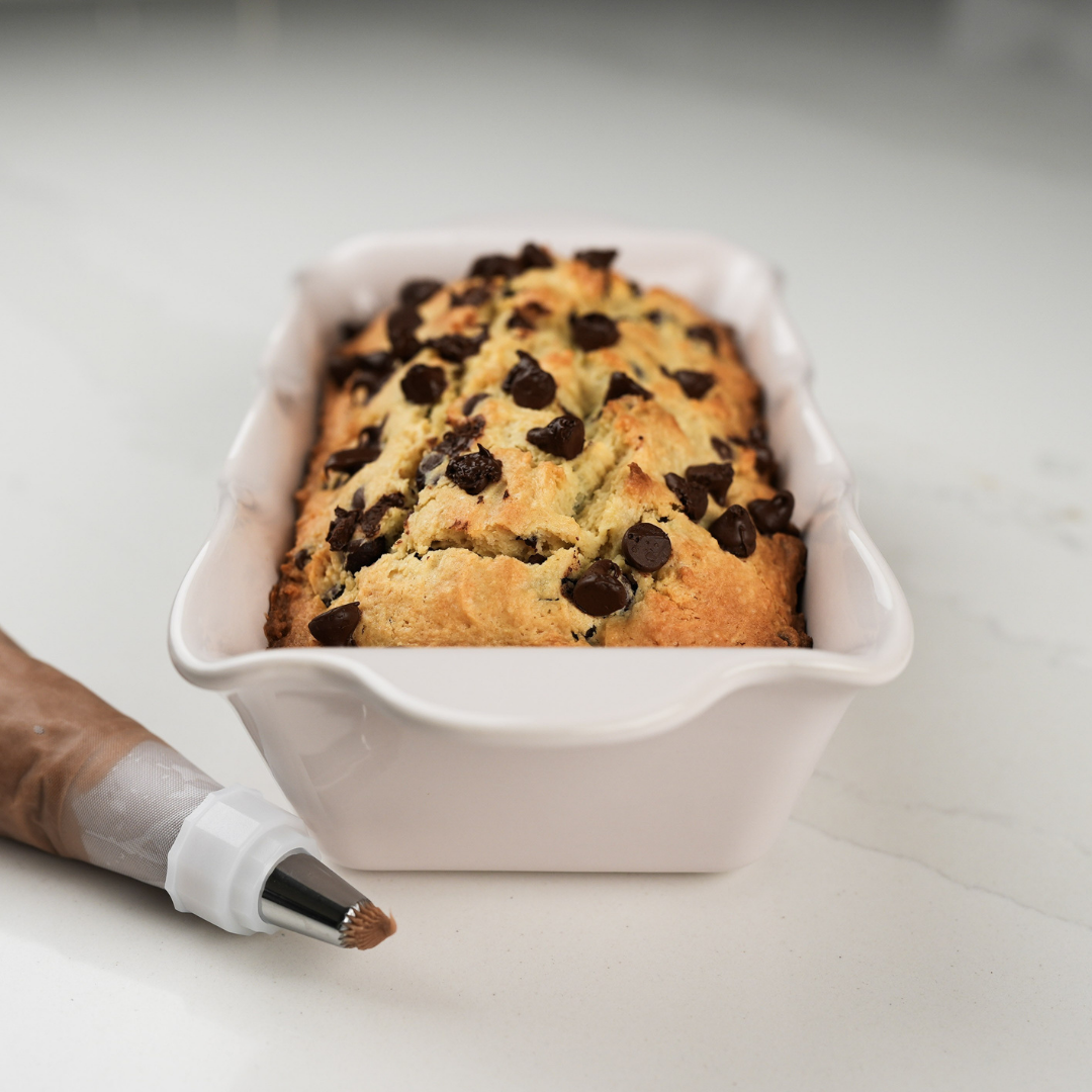 Strawberry Cream Loaf Dish