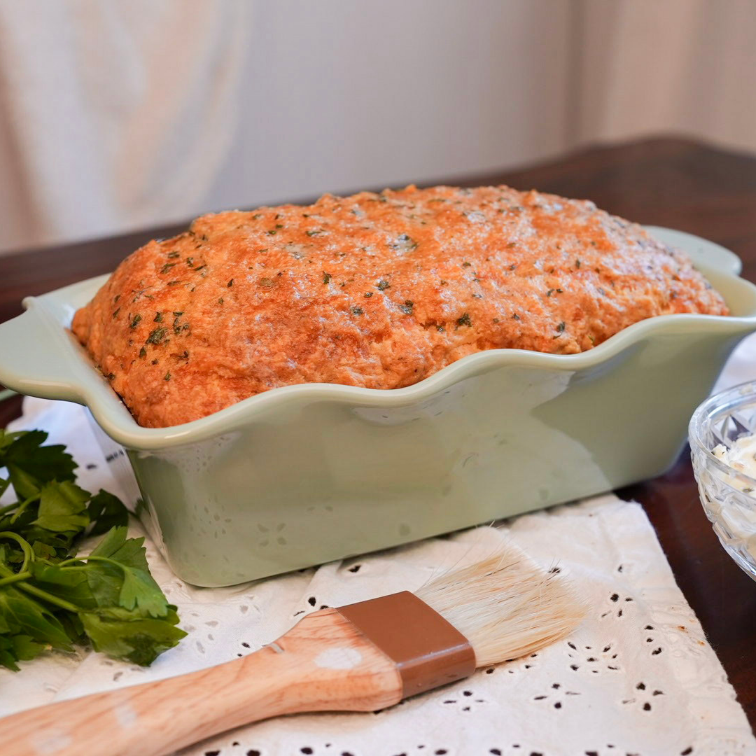 Pistachio Glaze Loaf Dish